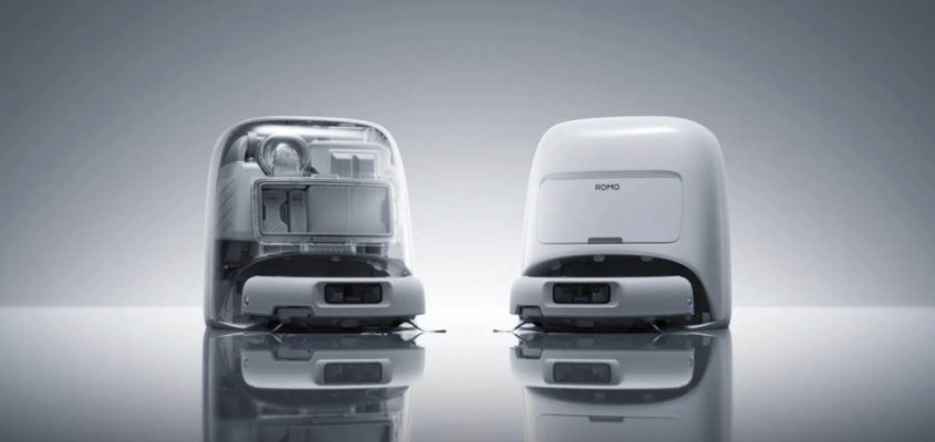 Производитель дронов DJI выпустил робот-пылесос Romo с прозрачным корпусом