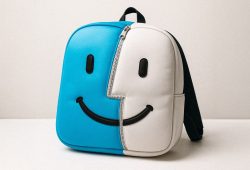 Рюкзак в стиле macOS Finder превращает знаменитую иконку в модный аксессуар