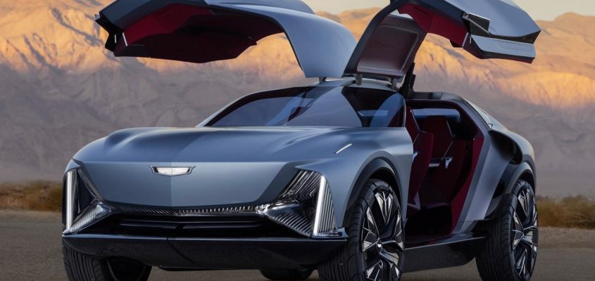 Cadillac представил свой первый внедорожный электроконцепт на Monterey Car Week